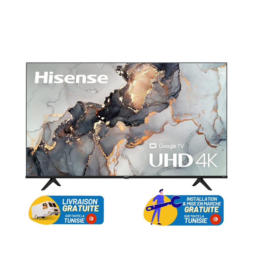 Téléviseur 4K HISENSE UHD 75" / SMART TV