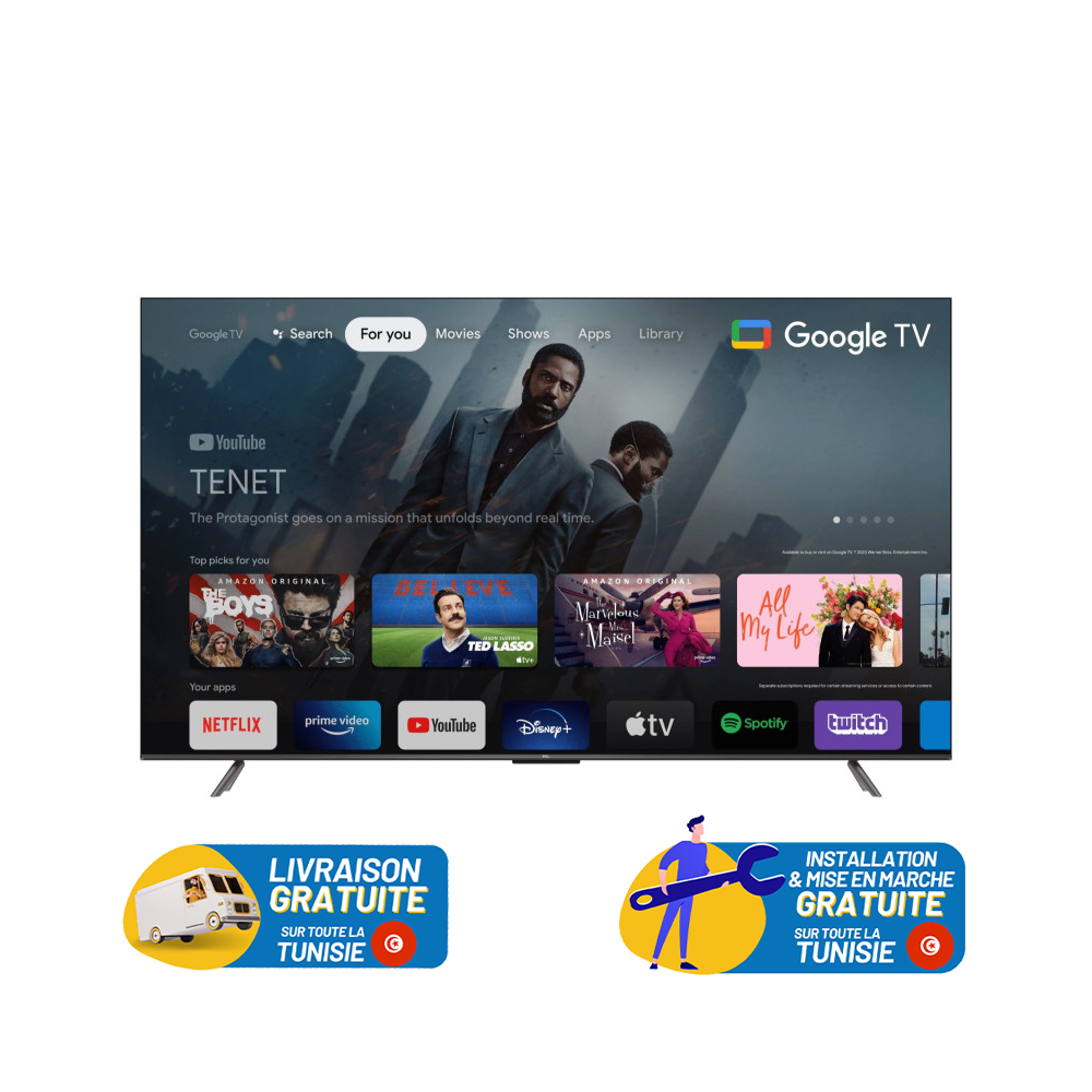 TV TCL P735 75" LED UHD 4K / Smart TV / ANDROID