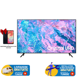 TV Samsung 75 " CU7000 UHD 4K Smart TV