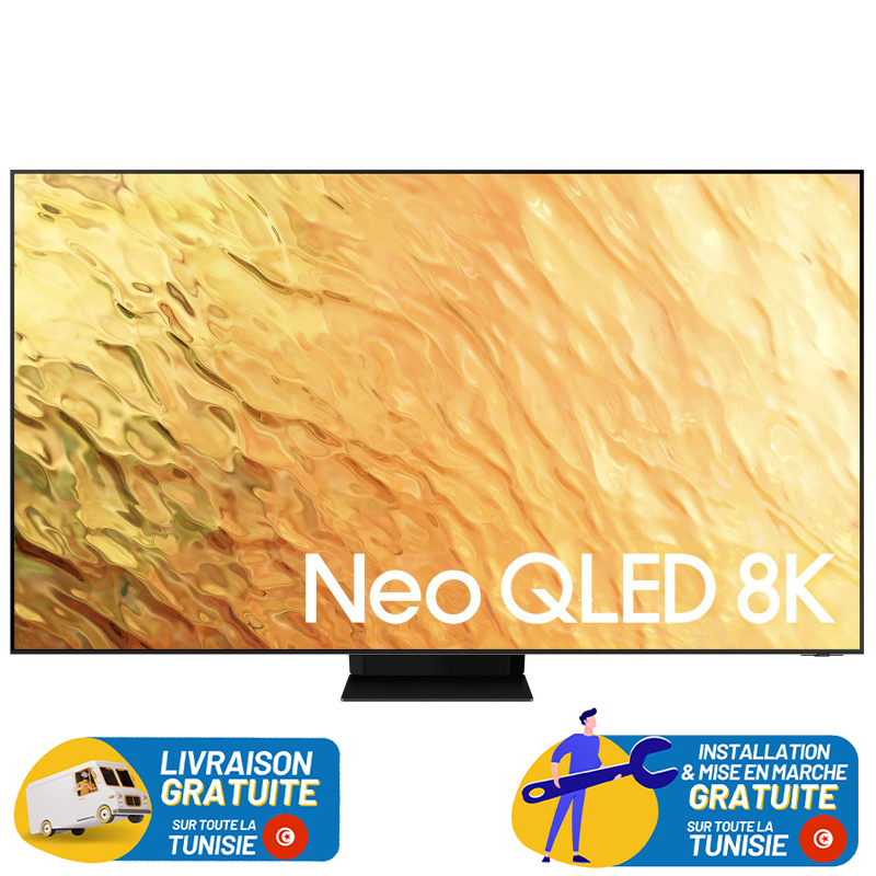 TV Samsung 65" QN800B Neo QLED 8K Smart TV Série 8