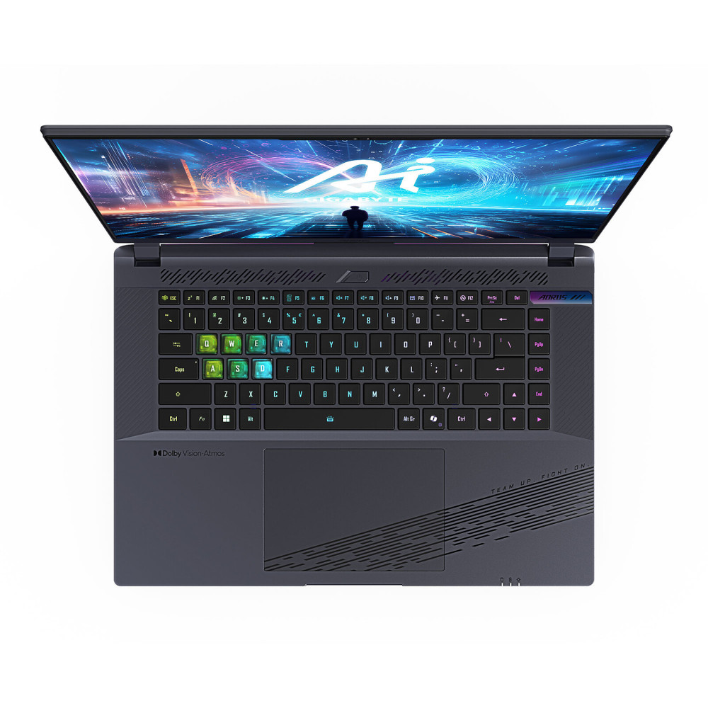 PC PORTABLE GIGABYTE AORUS 16X ASG / I9-14900HX / RTX 4070 8G / 32 Go / 2 To SSD / WINDOWS 11 / NOIR