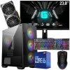 Setup Gamer Special Pc de Bureau Gaming / i5-10400F / RTX 3060 12G / 32 Go Avec Écran MSI 24" Full HD IPS 180 Hz