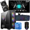Setup Gamer Special Pc de Bureau Gaming / i5-12400F / RTX 3060 12G / 32 Go Avec Écran MSI 24" Full HD IPS 180 Hz