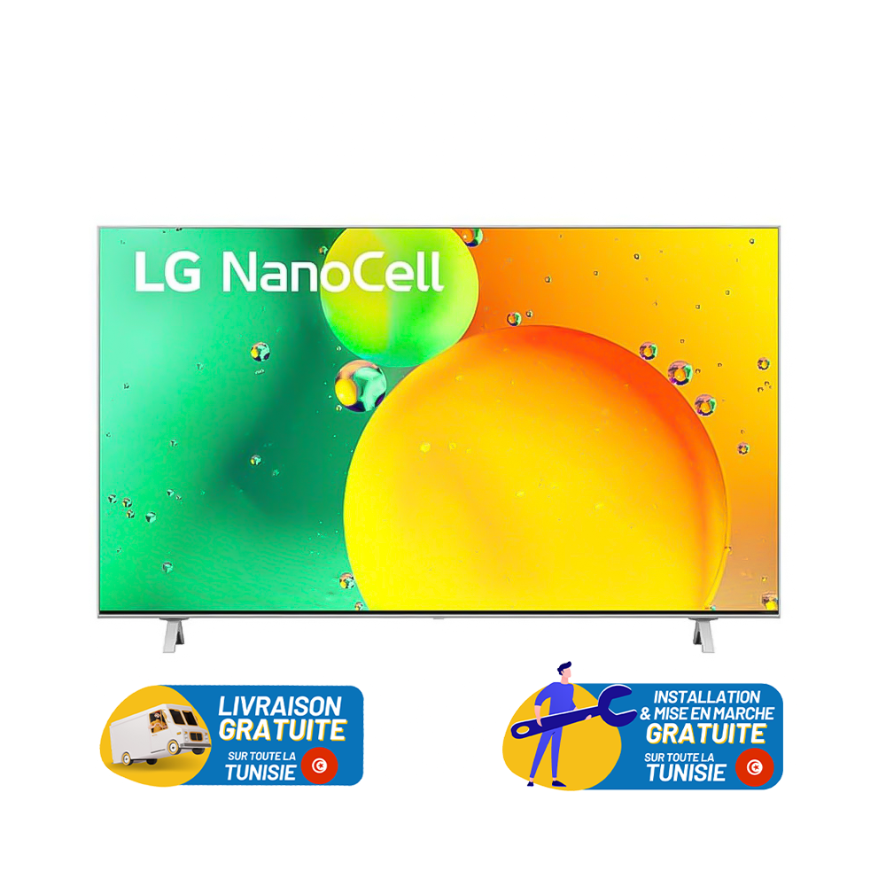 TV LG 50" UHD 4K NanoCell / Smart Tv / WiFi / Récepteur intégré