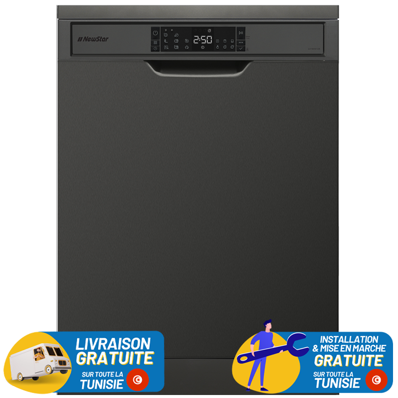 Lave vaisselle Newstar 15 Couverts Avec afficheur