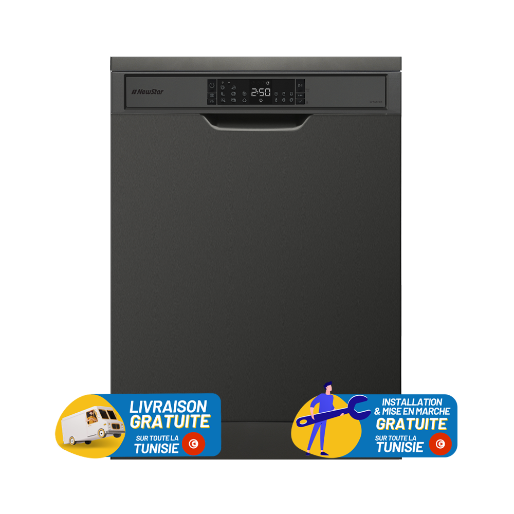 Lave vaisselle Newstar 15 Couverts Avec afficheur