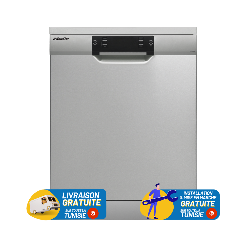 Lave vaisselle NewStar 15 Couverts Avec afficheur