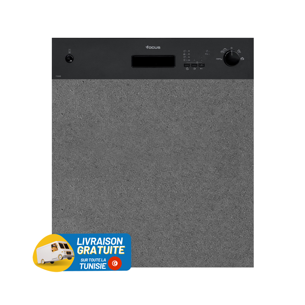 Lave-Vaisselle Focus F500B 12 Couverts / Noir