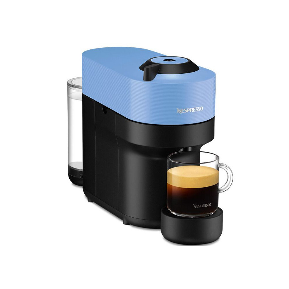 Machine à Café NESPRESSO Vertuo Pop 0.6 Litre / 1300 W / Bleu + 10 Capsules Nespresso Offertes