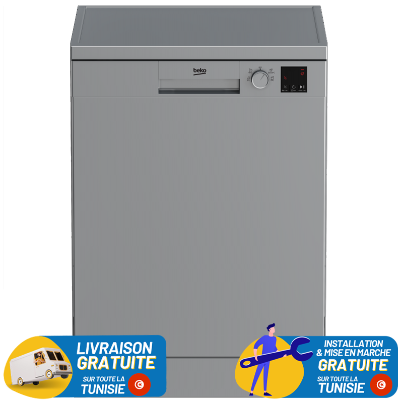 Lave vaisselle Beko DVN04321S / 13 Couverts