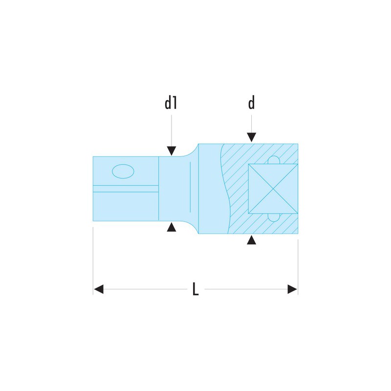 Rallonge 1/2" Facom S.210