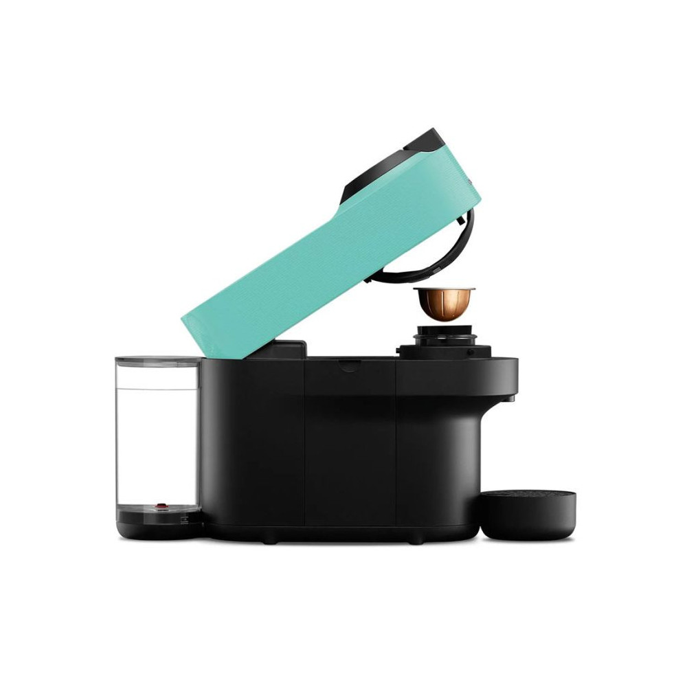 Machine à Café NESPRESSO Vertuo Pop 0.6 Litre / 1300 W / Bleu Aqua + 10 Capsules Nespresso Offertes