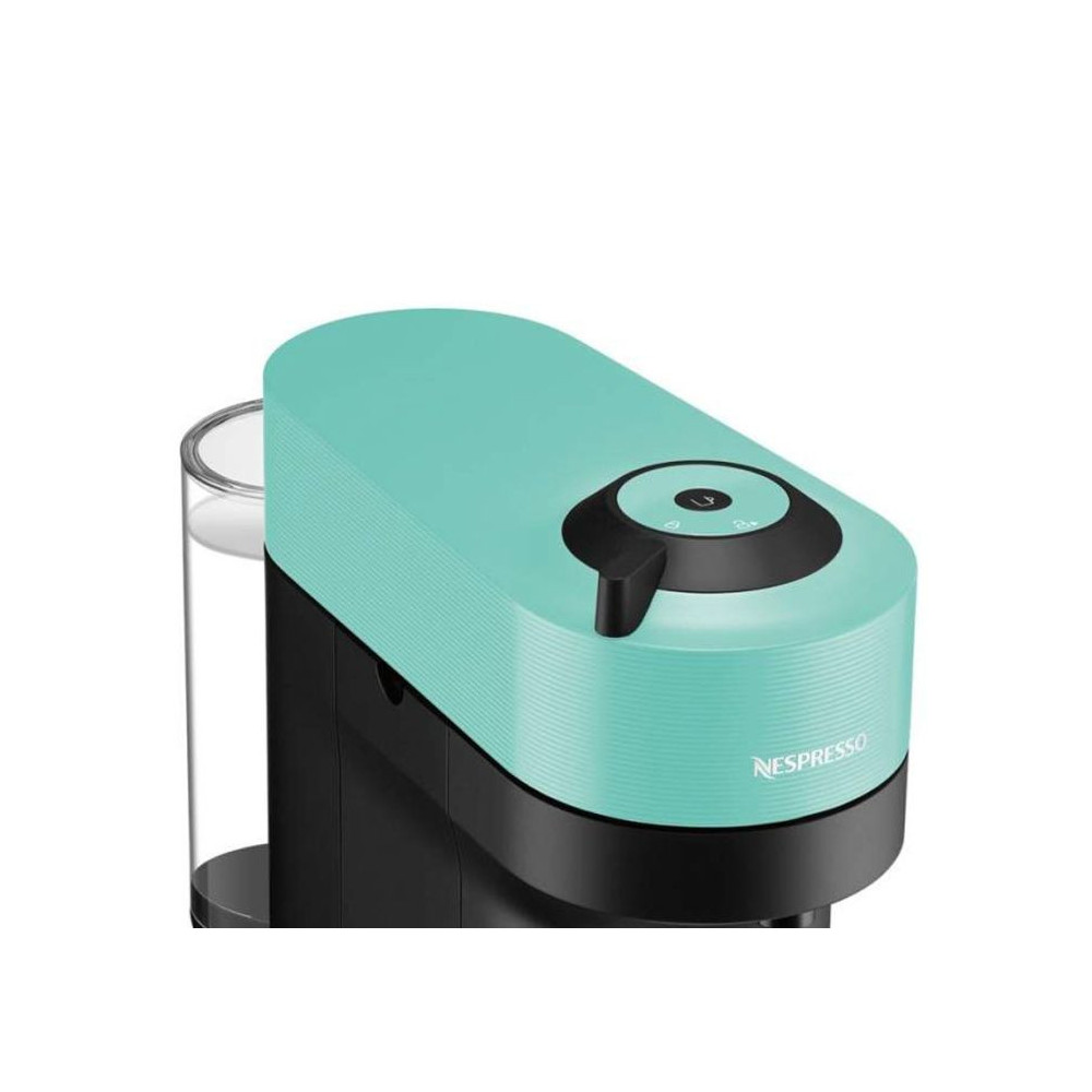 Machine à Café NESPRESSO Vertuo Pop 0.6 Litre / 1300 W / Bleu Aqua + 10 Capsules Nespresso Offertes
