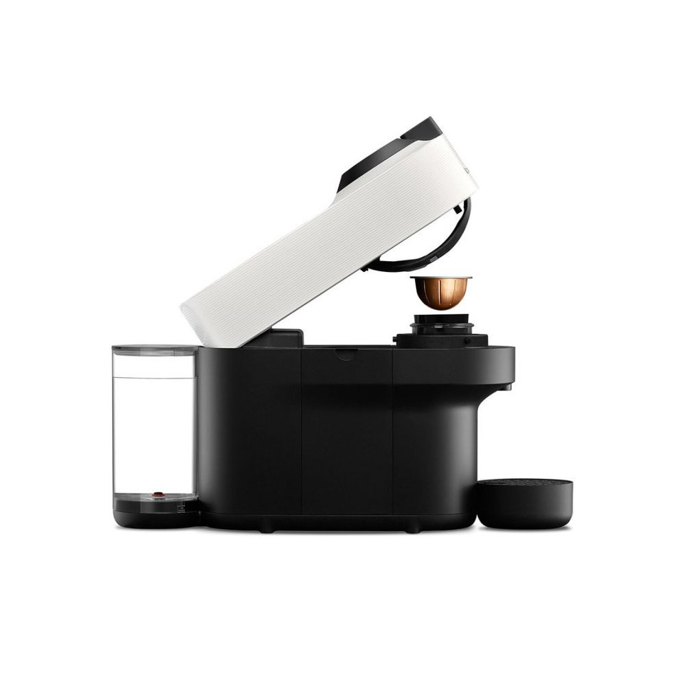 Machine à Café NESPRESSO Vertuo Pop 0.6 Litre / 1300 W / Blanc + 10 Capsules Nespresso Offertes