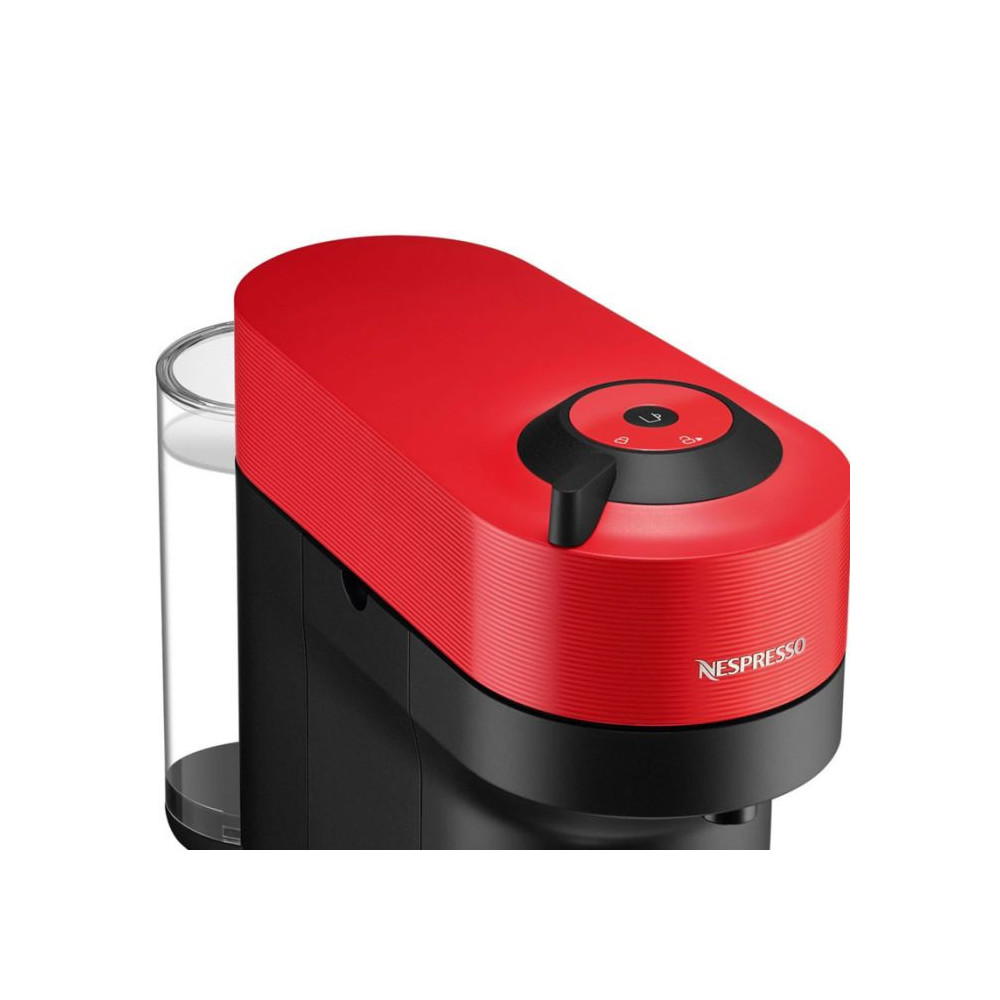 Machine à Café NESPRESSO Vertuo Pop 0.6 Litre / 1300 W / Rouge + 10 Capsules Nespresso Offertes