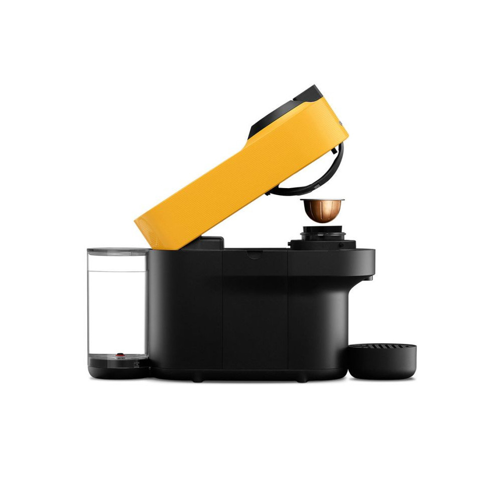 Machine à Café NESPRESSO Vertuo Pop 0.6 Litre / 1300 W / Jaune + 10 Capsules Nespresso Offertes