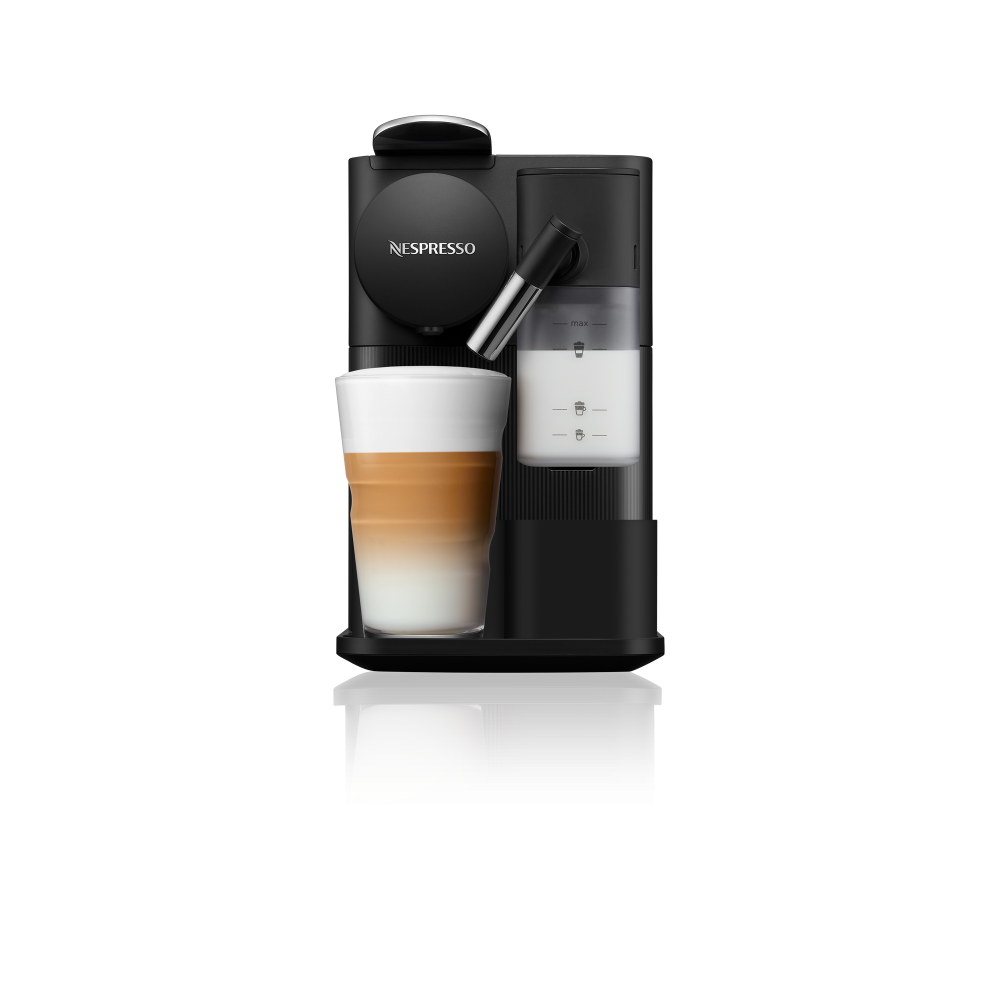 Machine à Café NESPRESSO Lattissima One 1 Litre / 1400 W / Noir + 10 Capsules Nespresso Offertes
