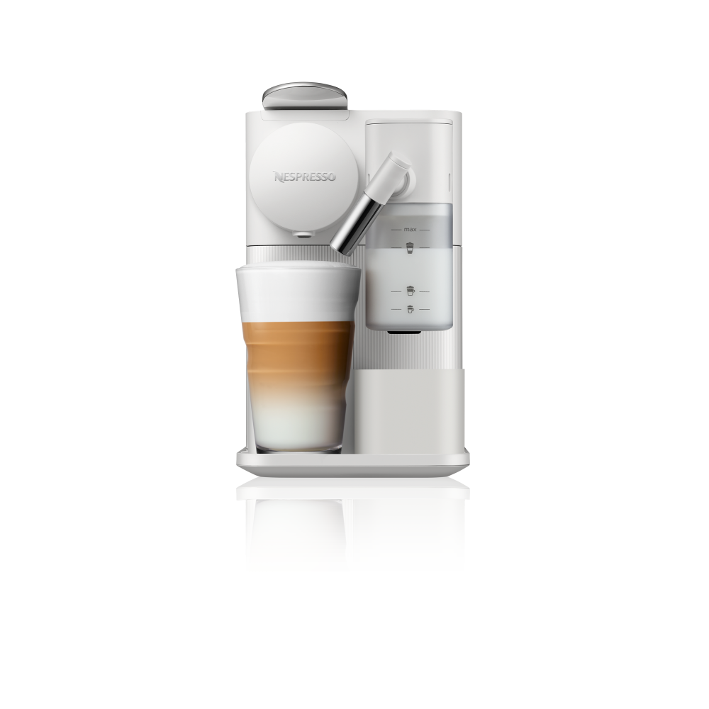 Machine à Café NESPRESSO Lattissima One 1 Litre / 1400 W / Blanc + 10 Capsules Nespresso Offertes