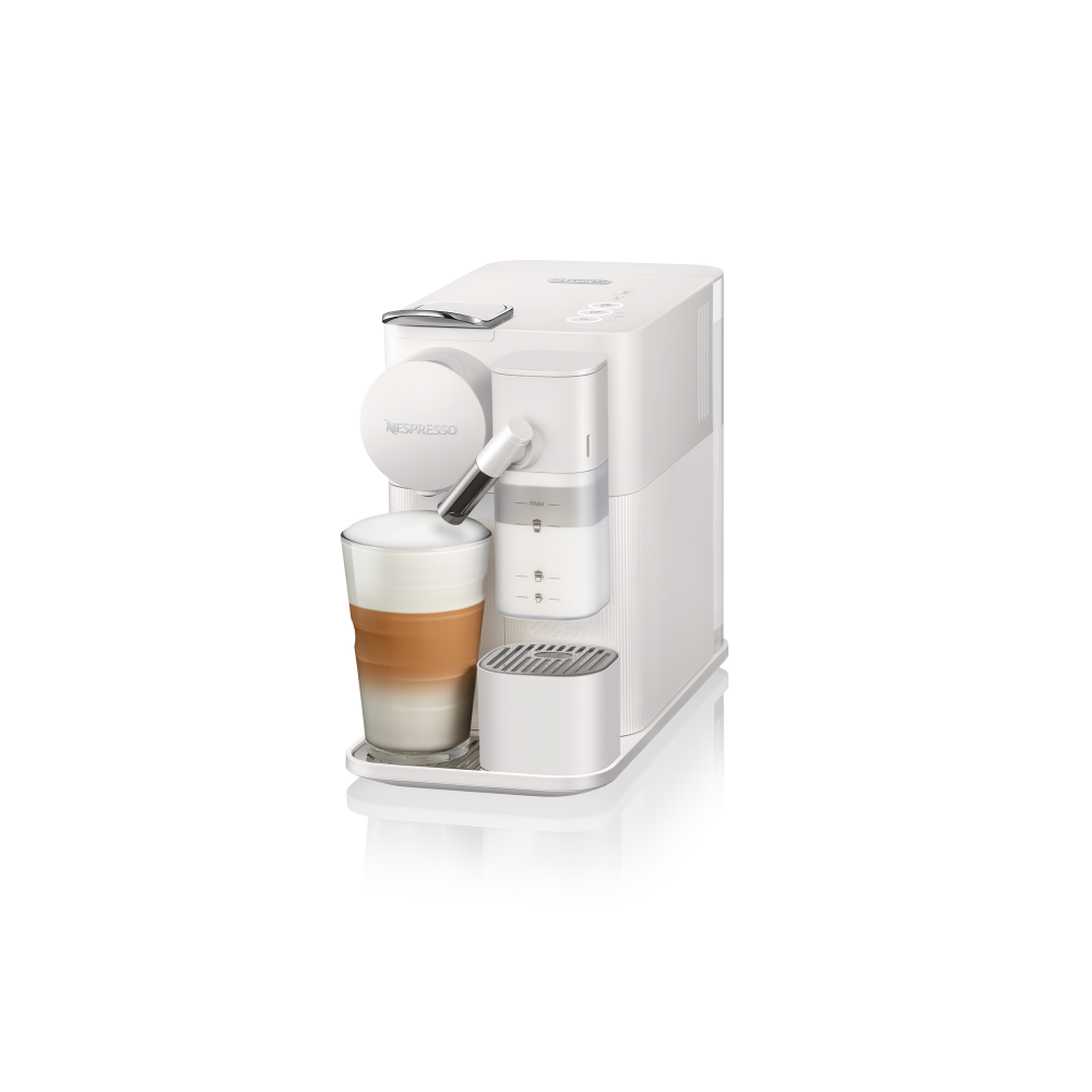 Machine à Café NESPRESSO Lattissima One 1 Litre / 1400 W / Blanc + 10 Capsules Nespresso Offertes