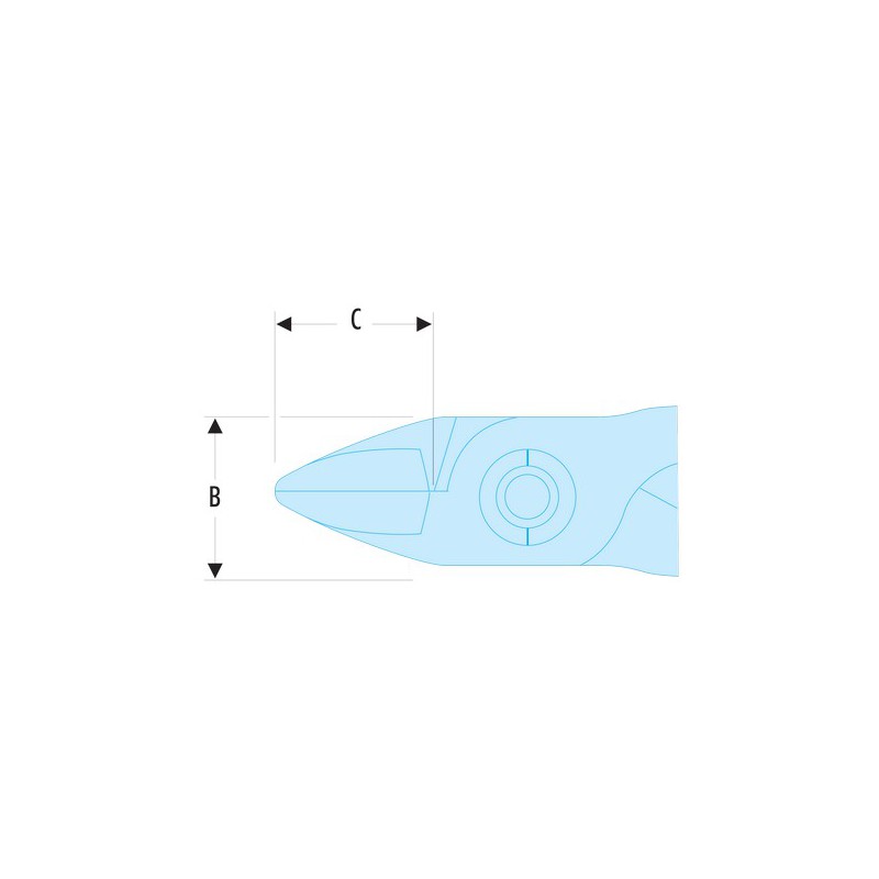Pince coupante Micro-Tech Facom 405.12MT
