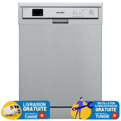 Lave Vaisselle Sharp 15 Couverts / Inox