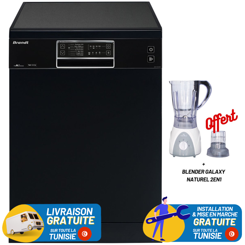 Lave vaisselle Pose Libre Brandt 14 Couverts