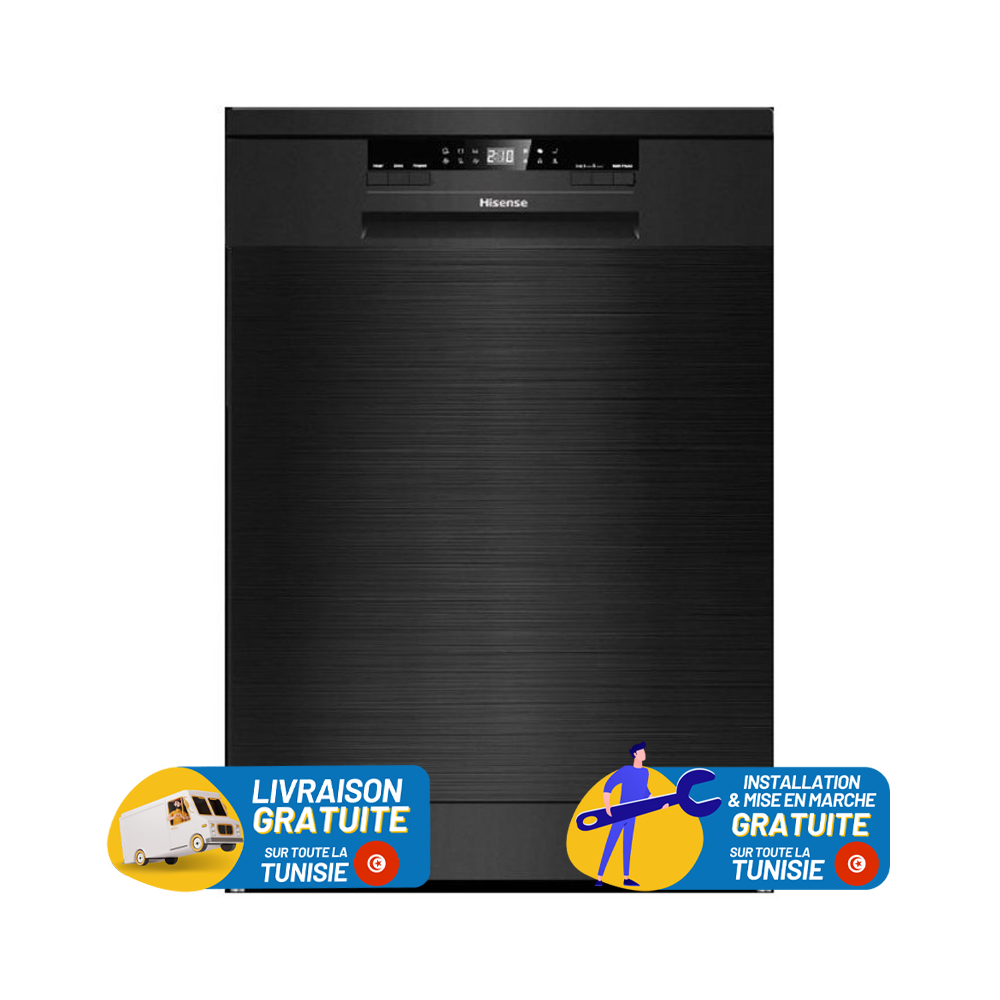 Lave vaisselle HISENSE 15 Couverts / Noir