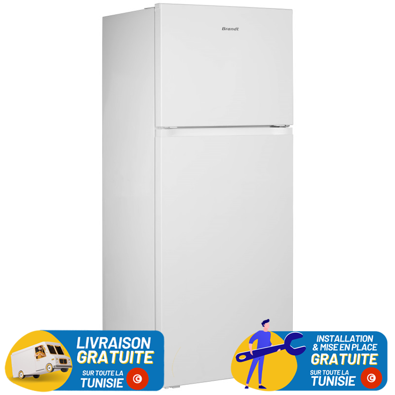 Réfrigérateur Brandt BDE5110BW / 460 L / Blanc