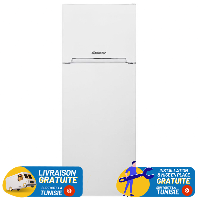 RÉFRIGÉRATEUR NEWSTAR 460WA Defrost / 439 L / Blanc