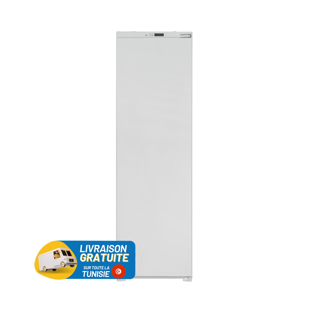 Réfrigérateur BIOLUX Free Frost Encastrable une Porte 300 Litres / Blanc