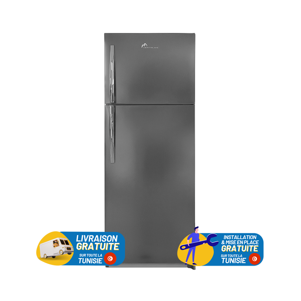 Réfrigérateur MONTBLANC FF490 Double Portes FREEFrost
