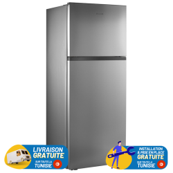 Réfrigérateur Brandt BDE5110BS / 460 L / Silver