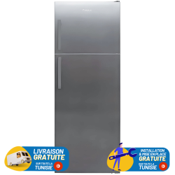 Réfrigérateur BIOLUX 520 Litres 2 Portes DeFrost Silver