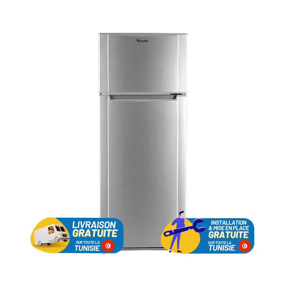 Réfrigérateur Condor Defrost 500L / Gris