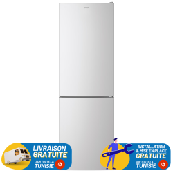 Réfrigérateur Combiné No Frost Candy Fresco / 346L / Silver