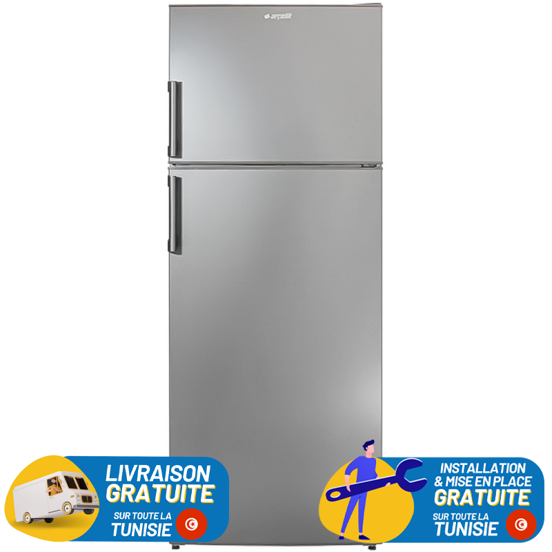 Réfrigérateur Arcelik NoFrost ADN14601S / 405 L / Silver