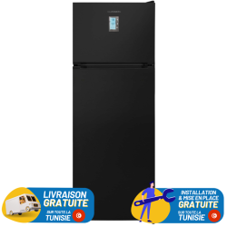 Réfrigérateur TELEFUNKEN No Frost Double Portes 451 Litres/ Dark inox avec Afficheur