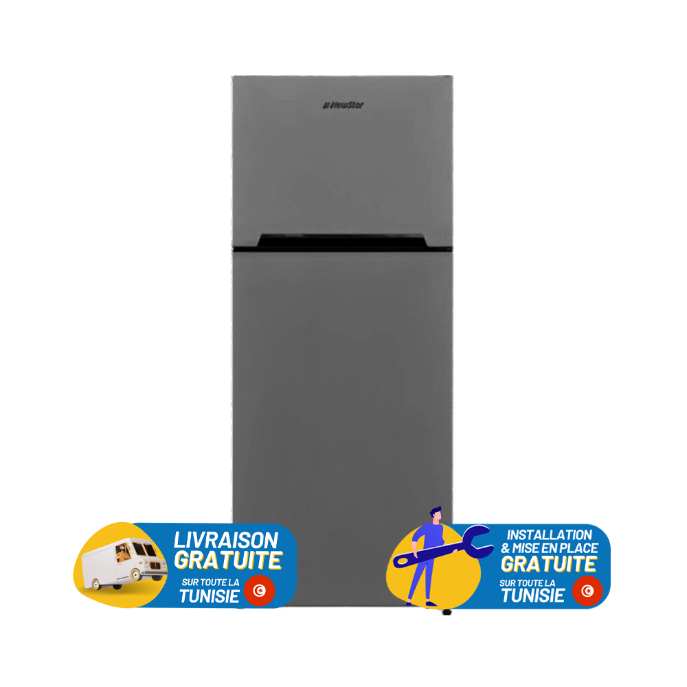 Réfrigérateur NewStar Nofrost / 470L / INOX