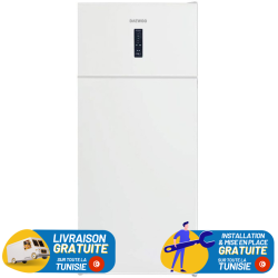 REFRIGERATEUR DAEWOO No Frost Combiné 541 Litres / Blanc avec Afficheur