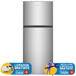 Réfrigérateur Hisense No Frost 375L / Silver
