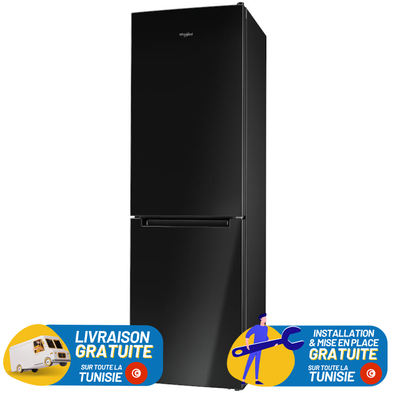 Réfrigérateur Combiné Whirlpool 320L / NoFrost