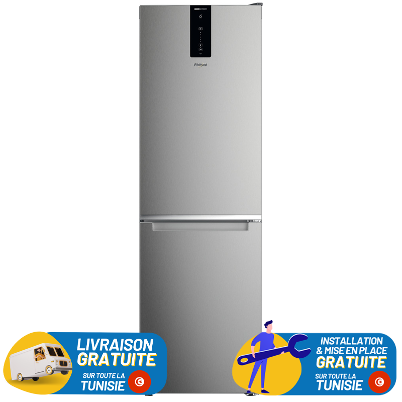 Réfrigérateur WHIRLPOOL combiné 6é sens / 360L
