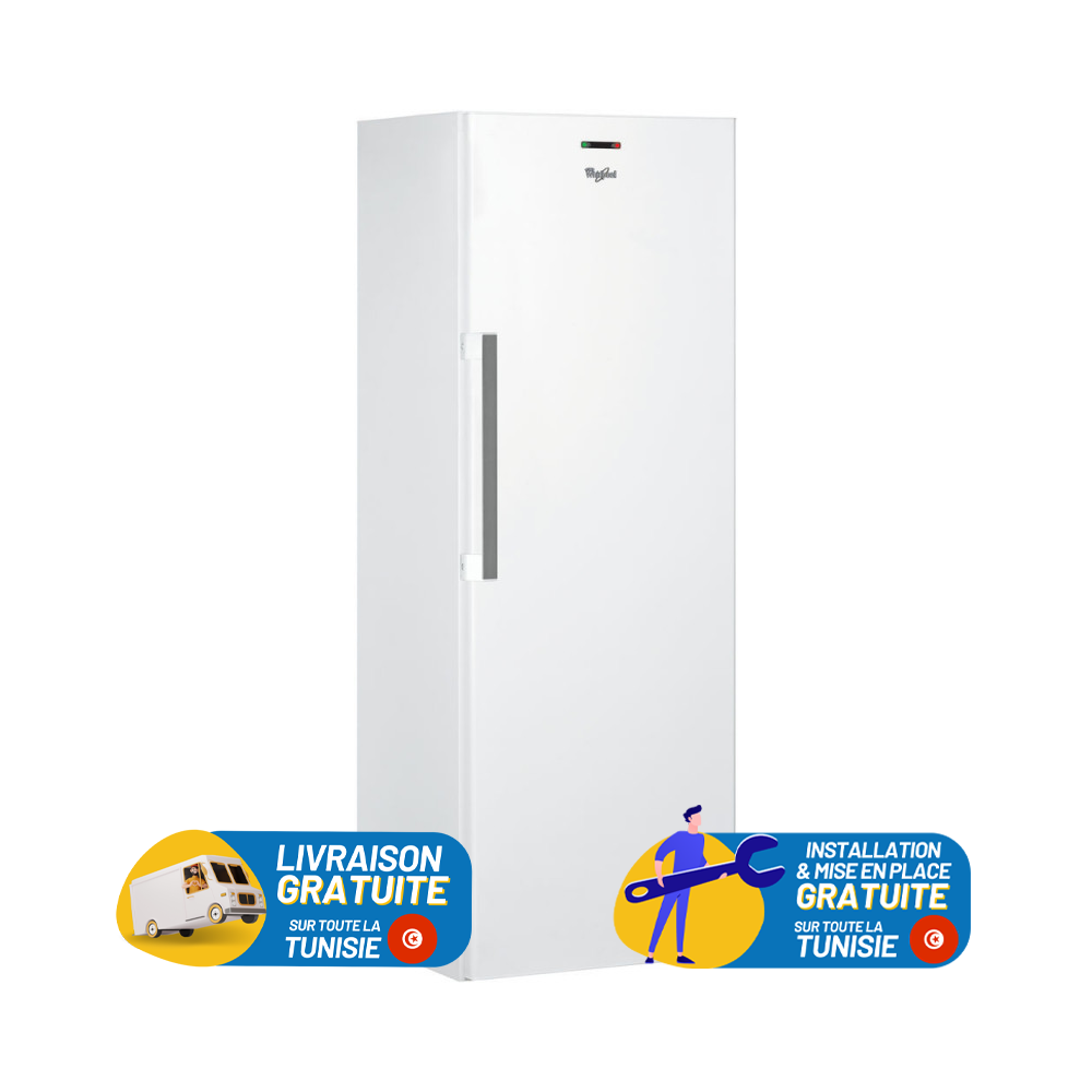Réfrigérateur Whirlpool No Frost Une Porte 363 Litres / Blanc