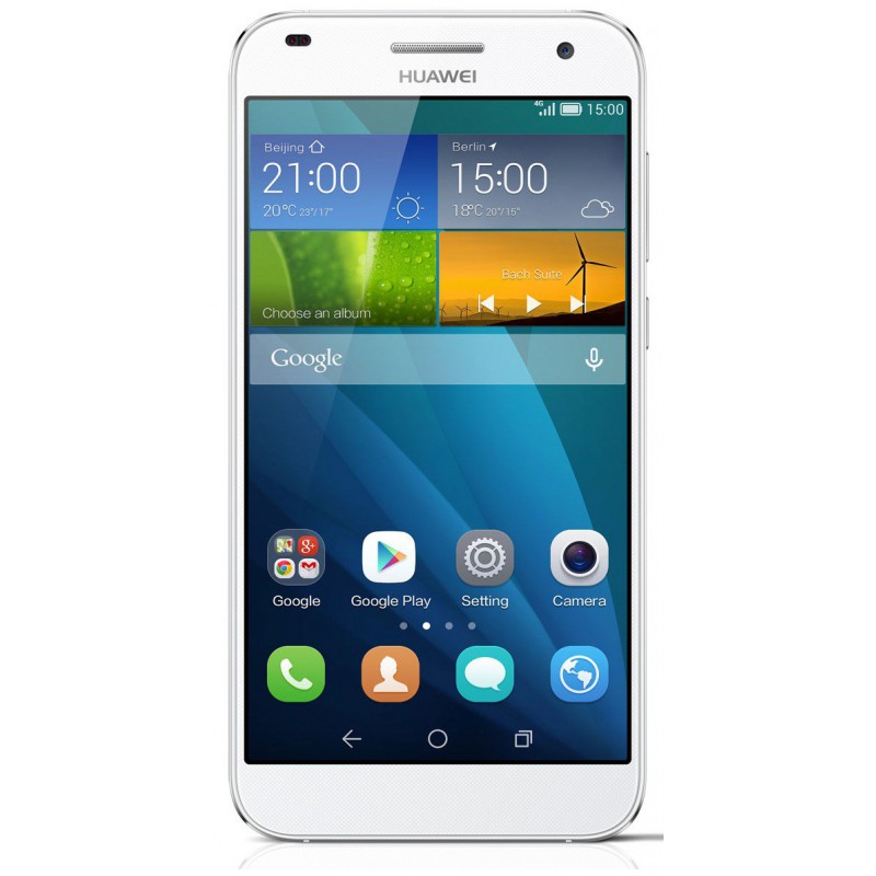 Téléphone Portable Huawei Ascend G7 Gold + Téléphone Portable LP P10 + Puce DATA Ooredoo avec 1 mois (1 Go) d'internet