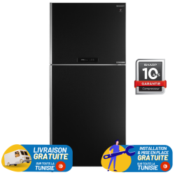 Réfrigérateurs 2 Portes SHARP SJ-PV63G-BK / NoFrost