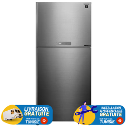 Réfrigérateur 2 Portes SHARP SJ-PV63G-ST / NoFrost