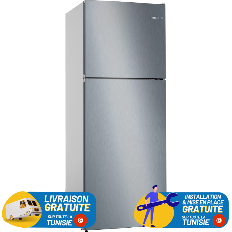 Réfrigérateur BOSCH Série 4 NoFrost 485L / Inox
