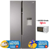 Réfrigérateur HOOVER / 521 Litres / NO FROST / Inox + MICRO-Onde GRATUIT + Livraison + Mise en Place Gratuites
