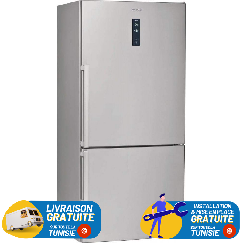 Réfrigérateur Combiné Whirlpool No Frost 558L