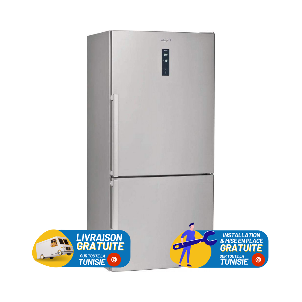 Réfrigérateur Combiné Whirlpool No Frost 558L